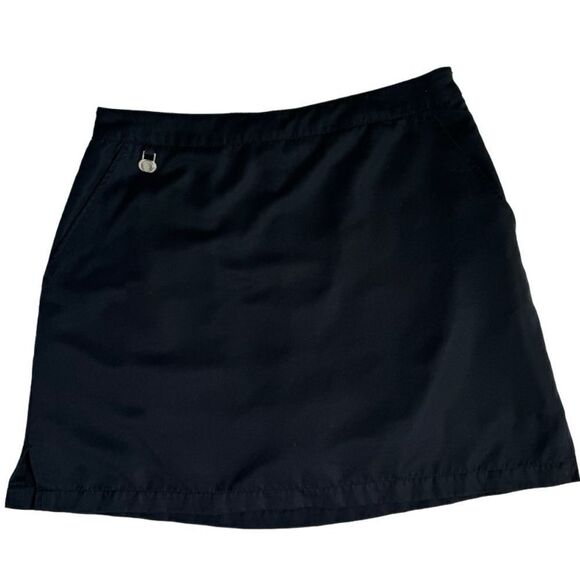 Allyson Whitmore Golf Skort Black Pocket Athletic Size 12 - Picture 10 of 10